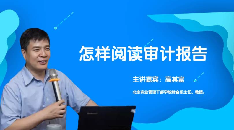 怎样阅读审计报告